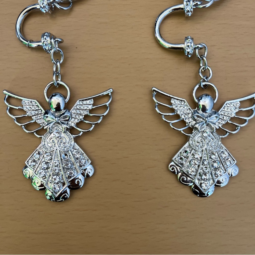 Eagle Pendant Charm with Key ChainAttachment Clip for Hand Bags Purses‎ 2 pieces